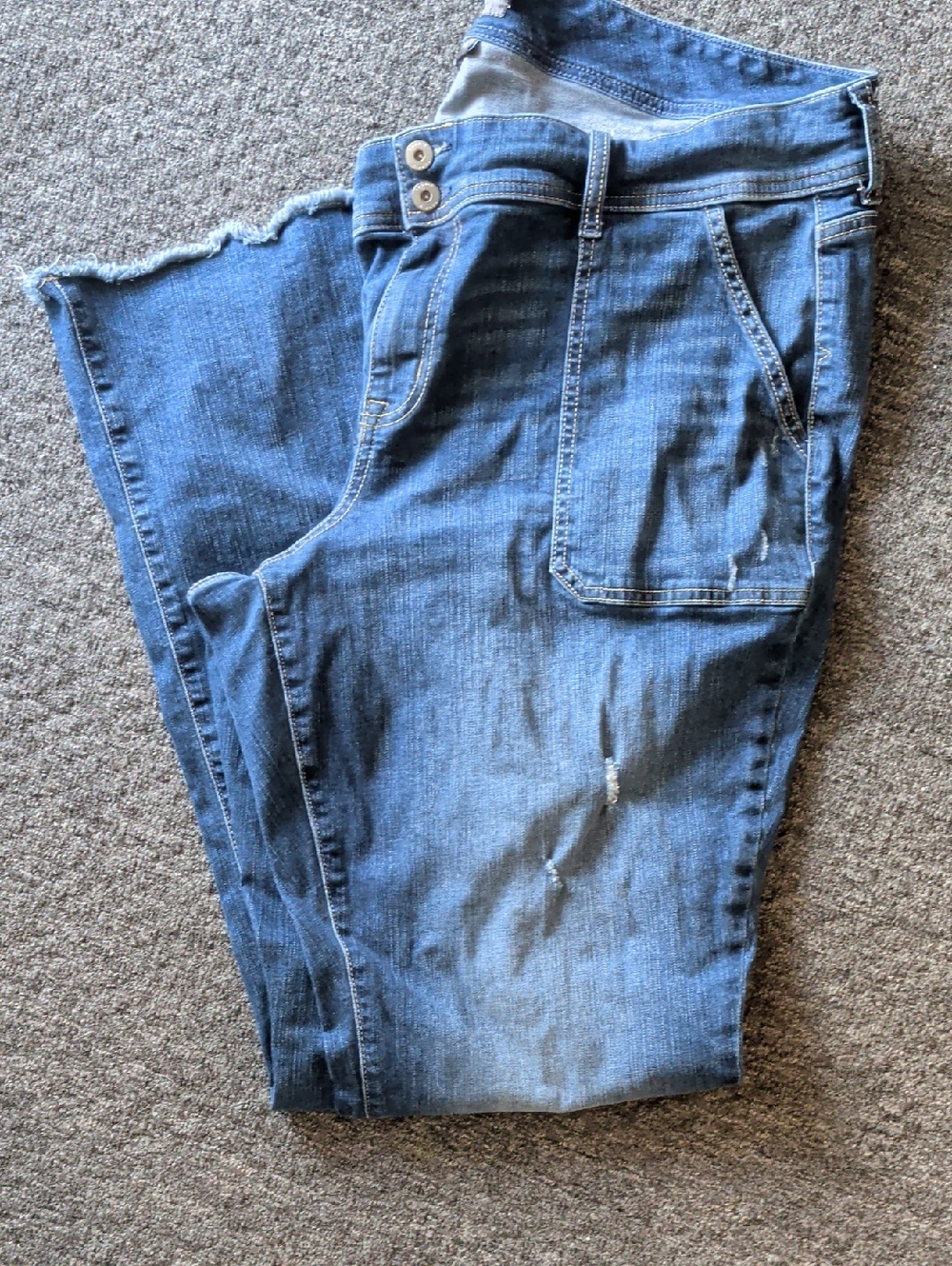 Torrid jean vintage stretch Mid Rose Flare Size 22 - Picture 9 of 9
